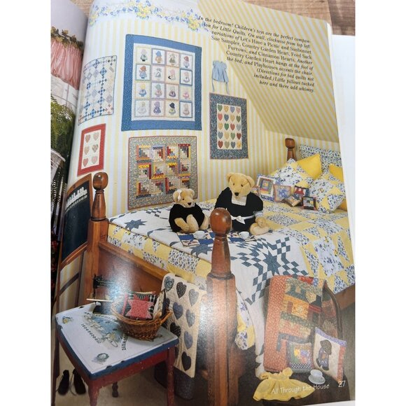Little Quilts All Through The House Quilt Pattern Book By Alice Berg - Picture 3 of 4